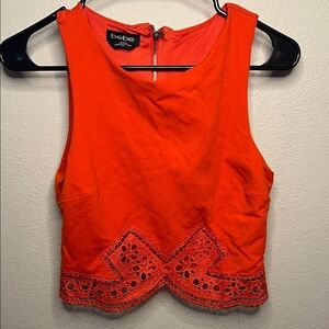 Bebe Vibrant Crop Top